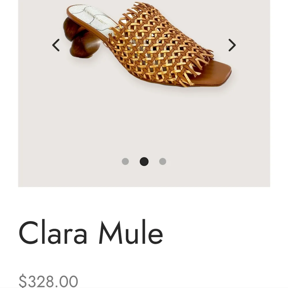 NORTHFLEET Clara Mule with Wooden Heel - Picture 4 of 12